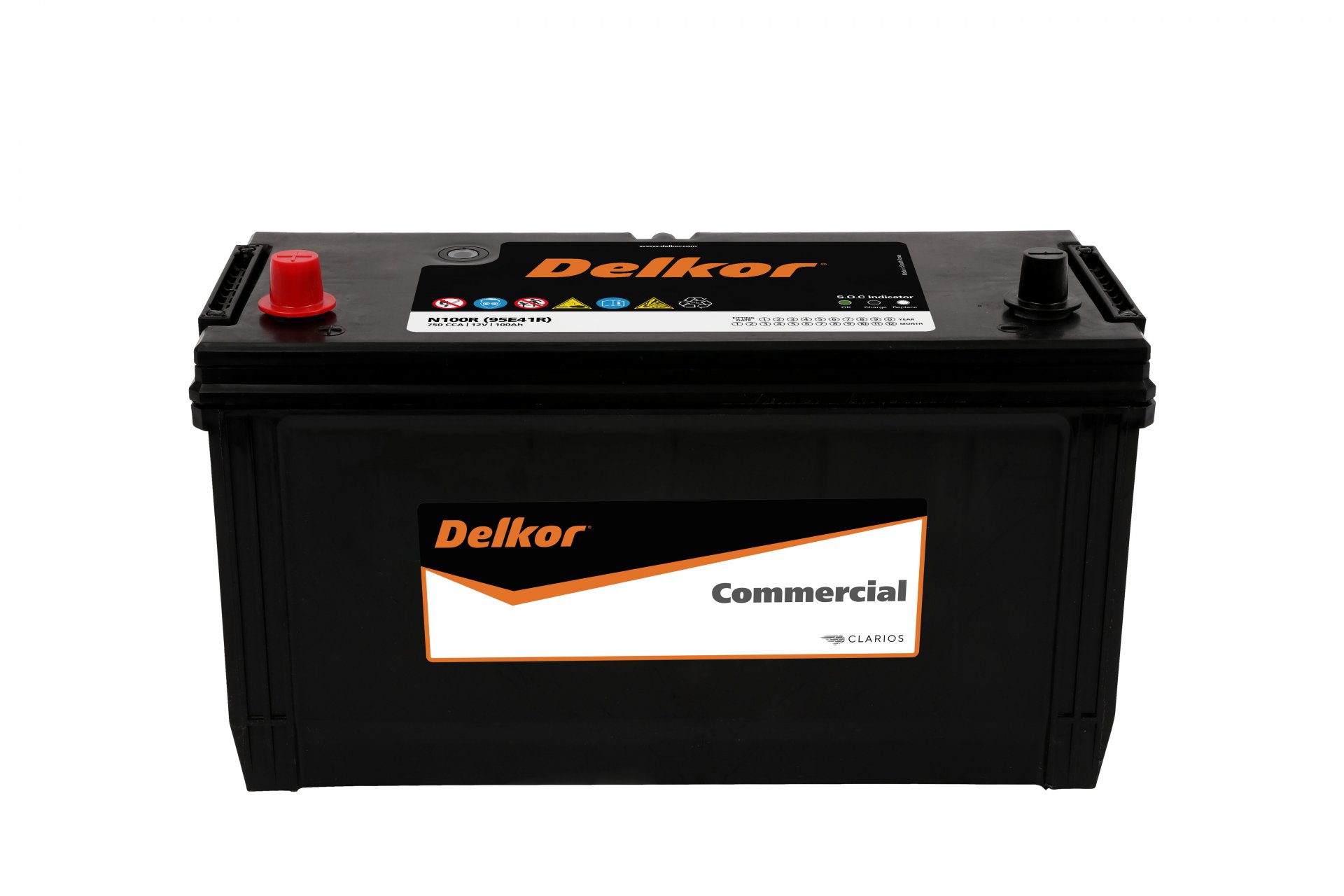 Battery Delkor N100R (Sealed Maintenance Free Type) 12V 100Ah
